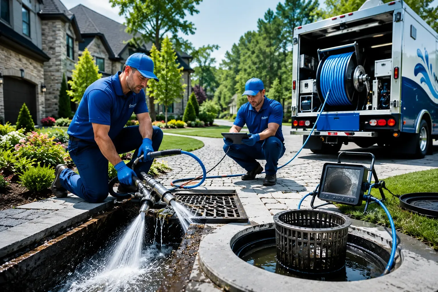 Local outdoor drain cleaning professionals in Pleasant Plains, IL
