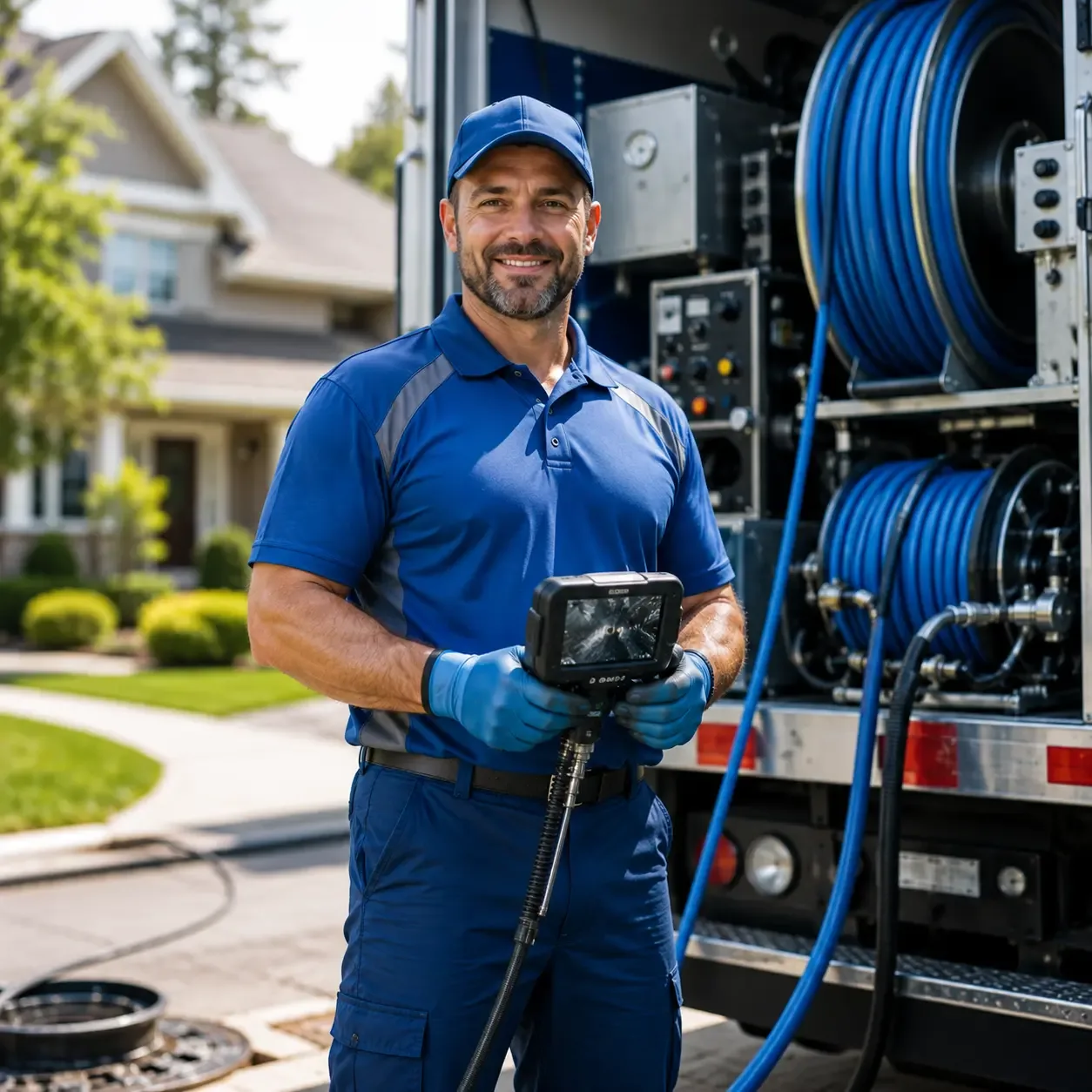 Local outdoor drain cleaning specialists in Pleasant Plains, IL